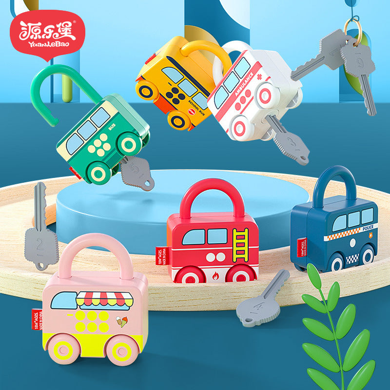 Hands-On Unlocking Cognitive Scooter Baby Toy