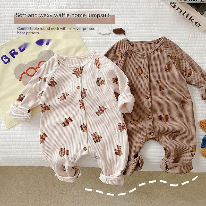 Baby One-Piece Western Style Romper Pajamas