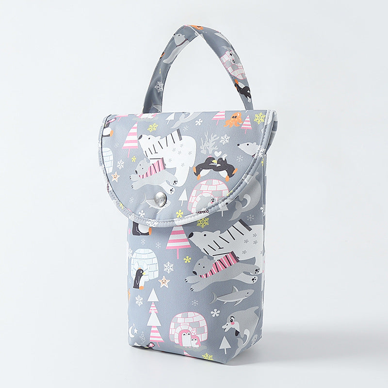 Waterproof Portable Baby Diaper Storage Bag