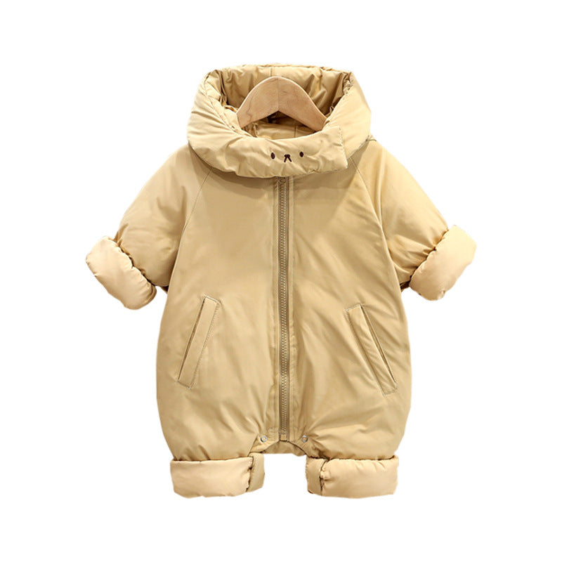 Baby Jumpsuit Thick Winter Clothes