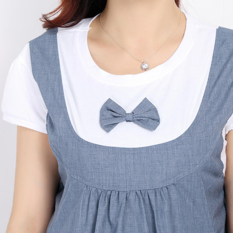 New Summer Maternity Dress Comfortable Pregnancy Skirt